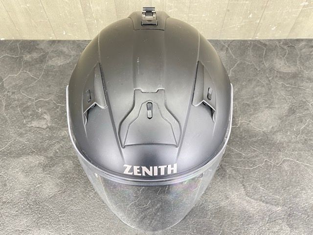 ヤマハ ゼニス ジェットヘルメット 【中古】　ZENITH YJ-14 L59/60　ブラック バイク用品 /92456