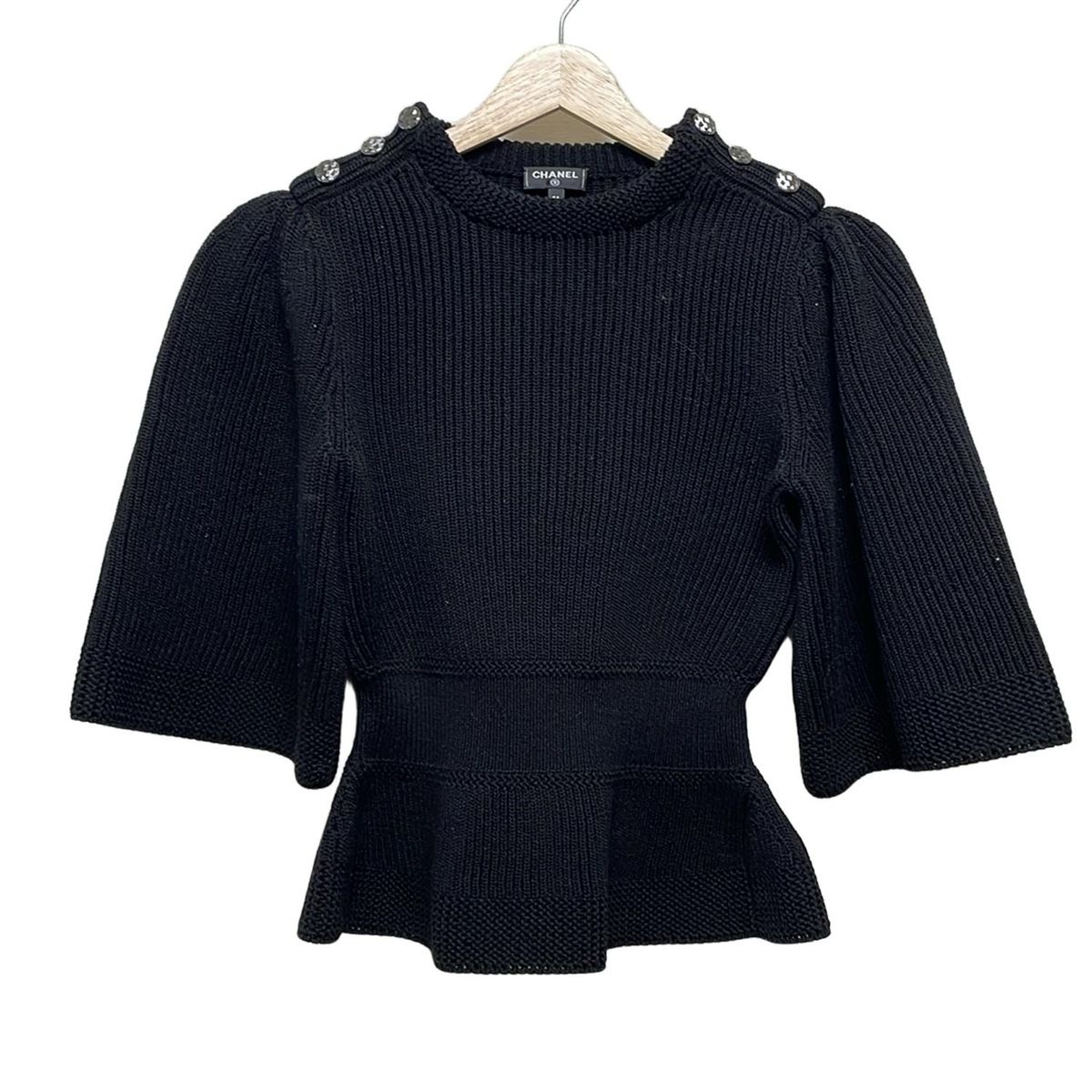 CHANEL(シャネル) 七分袖セーター サイズ36 S レディース