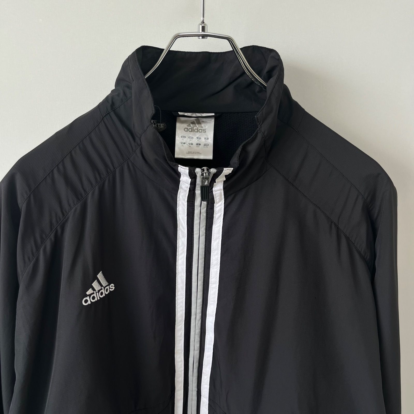 00s アディダス ナイロンジャケット スリーストライプ adidas nylon 