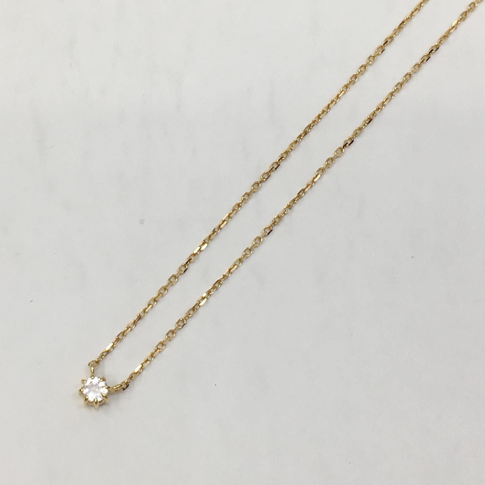 加古川店】 中古 ete | エテ ネックレス K18YG:フルールネックレス 