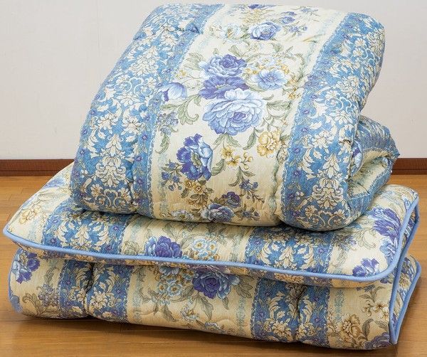 フランス産 羊毛混 掛敷布団セット ダブル