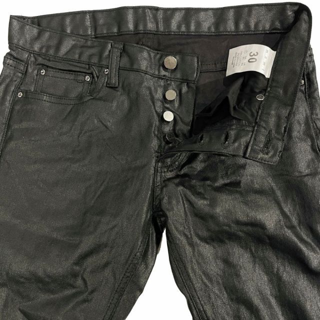 【送料無料】mnml M11 スキニー デニム パンツ PU加工 ブラック 黒 STRETCH DENIM BLACK ミニマル