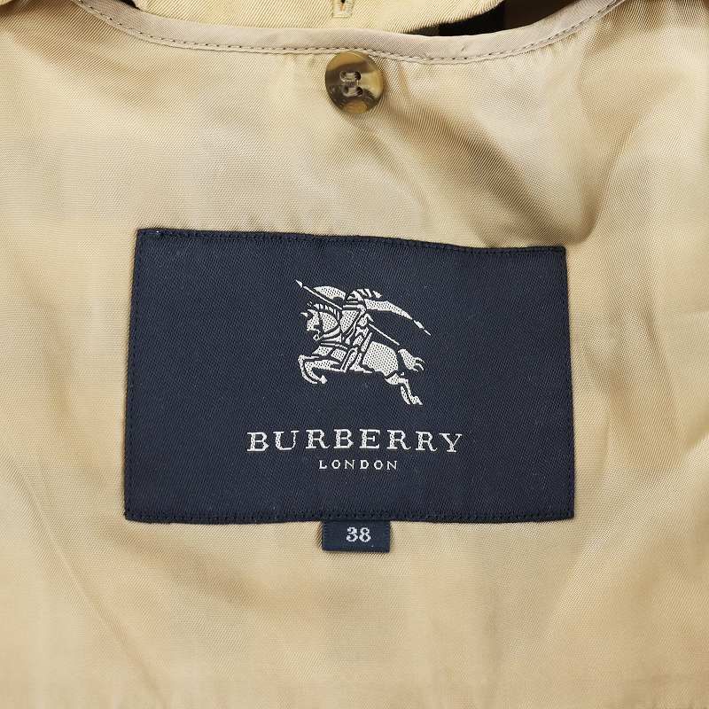 バーバリーロンドンアンゴラ・ウール　コート　トレンチ ベルト38M burberry/バーバリー通販 | ロング チェックラペル ギャバジン