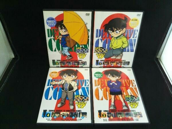 名探偵コナンpart17　10巻セット DVD 【※※※】[全10巻セット]名探偵コナン PART17 vol.1~10 - メルカリ