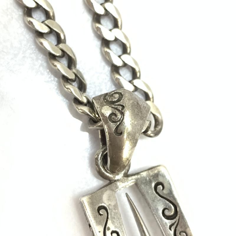 中古】SAAD サンモチーフネックレス シルバー925 △チェーン非純正 中古】SAAD サンモチーフネックレス シルバー925 △チェーン非純正