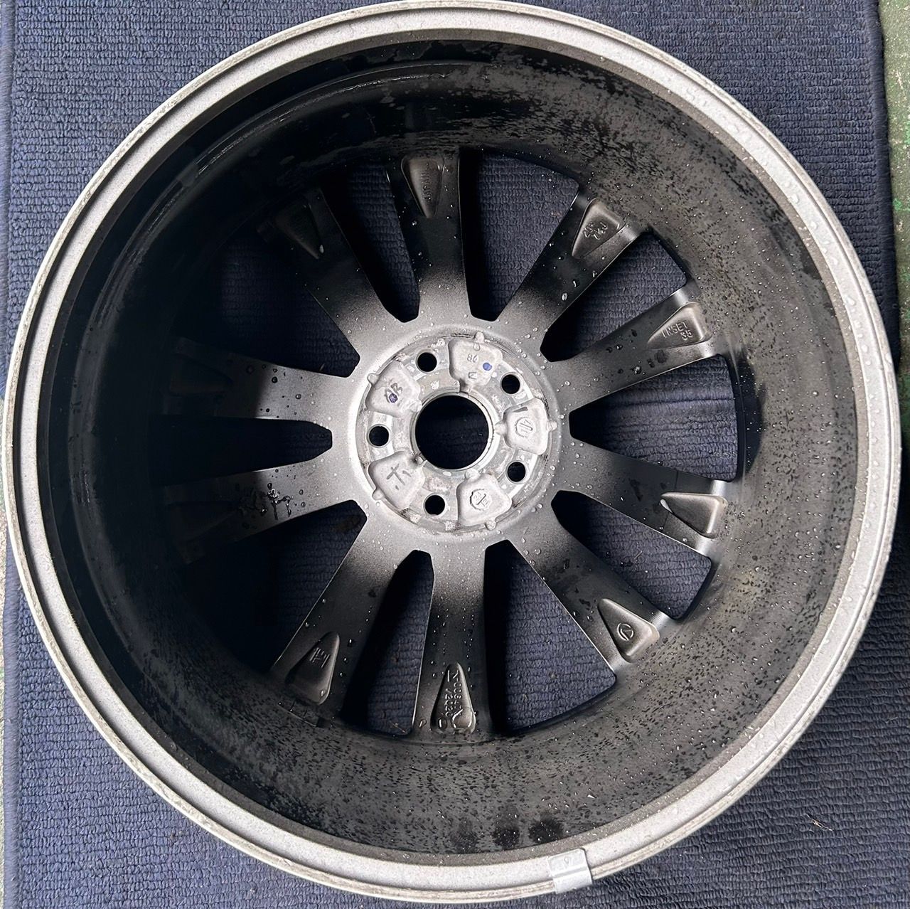 【美品 レクサス NX Fスポーツ 純正 20インチ サテンブラック 4本】 Yahoo!オークション - 美品 レクサス NX Fスポーツ 純正 20インチ 7.5J