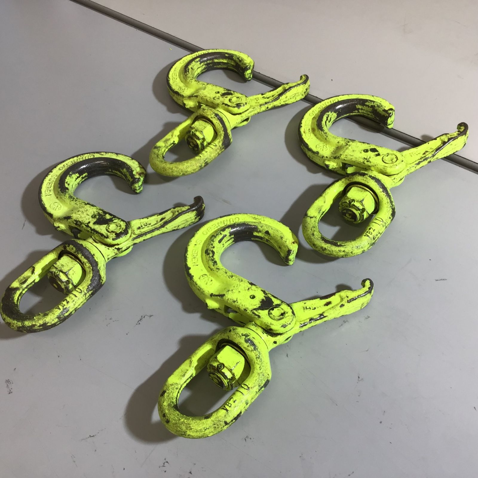 ☆2☆マーテック3.2t ベアリングフック ラッチロックフック スイベル YOKE