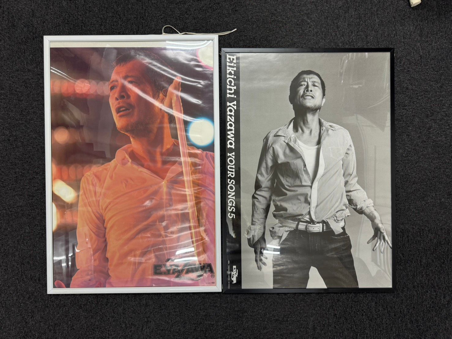 み 矢沢永吉 YAZAWA ポスター 大判 2枚セット