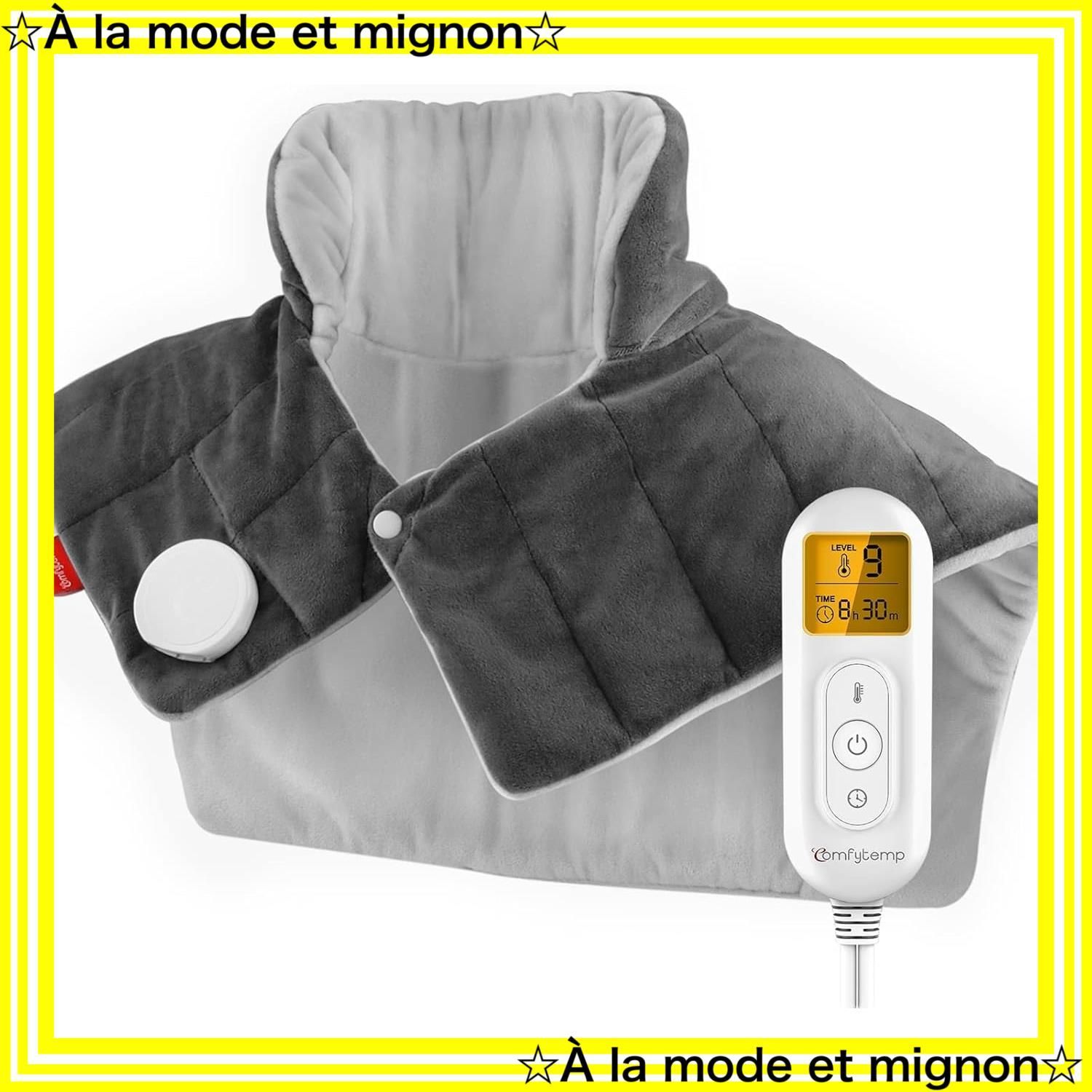 スピード発送】電気肩パッド 肩 あたため 電気ホットマット 9段階温度