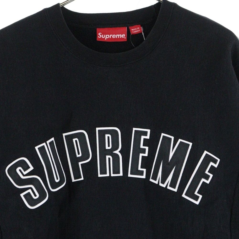 Supreme ブラック ロゴスウェット シュプリーム Supreme スウェット スモールボックスロゴ