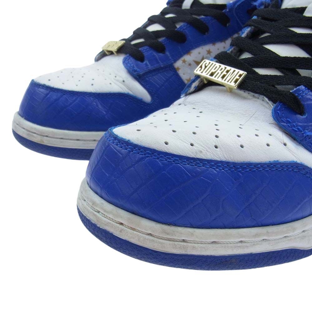Supreme シュプリーム スニーカー 21SS DH3228-100 Nike SB Dunk Low 