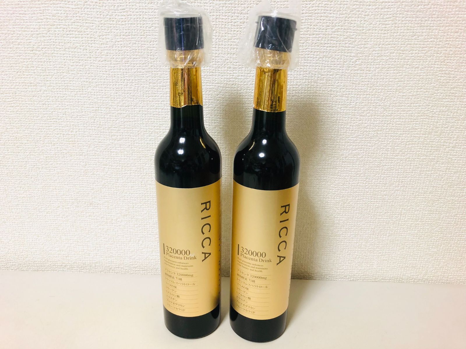 RICCA リッカ 320000 プラセンタドリンク ボトルタイプ 500ml×2本