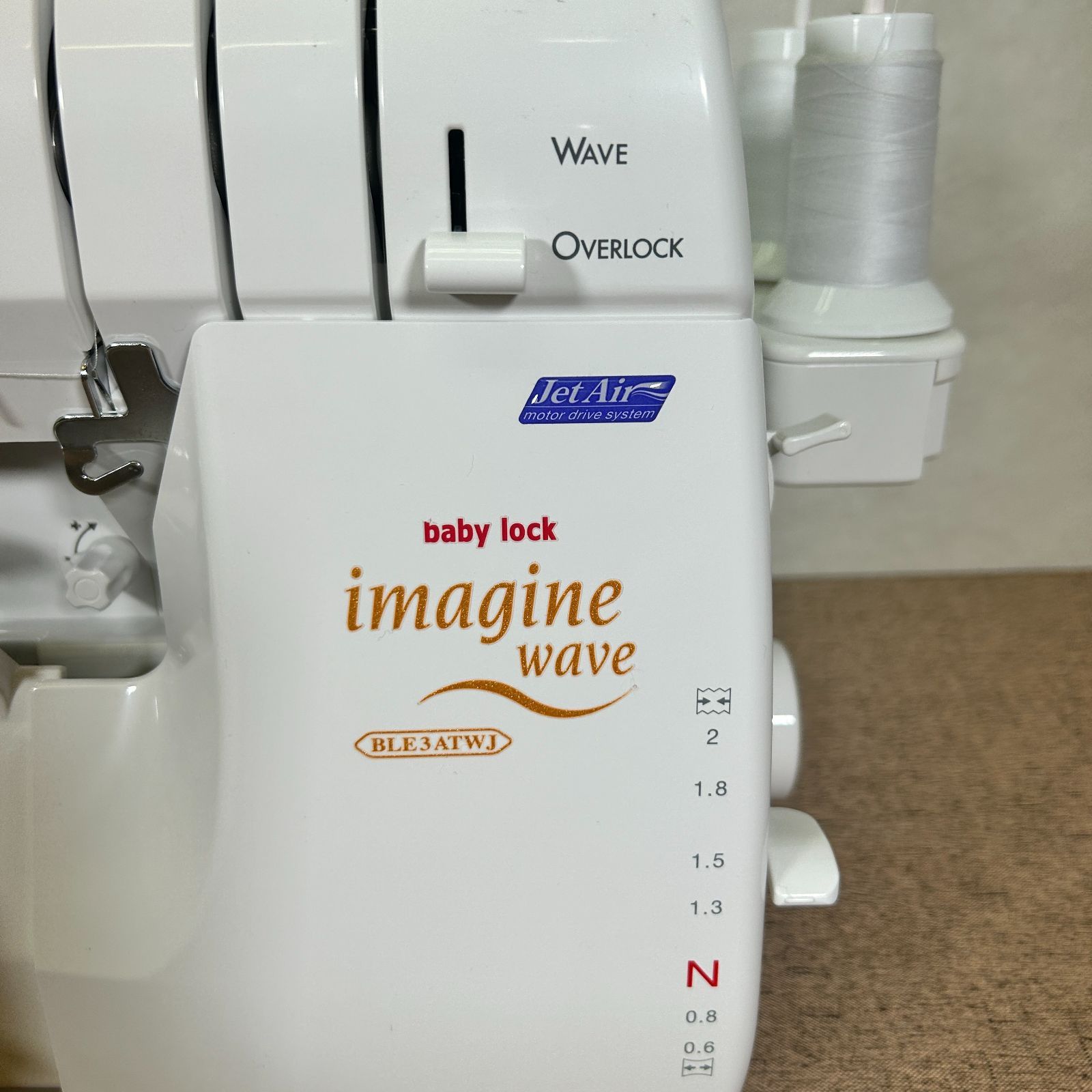 imagine wave baby ロックミシン lock ble3atwj ベビーロック WAVE 