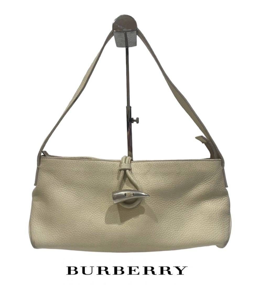 【中古品】BURBERRY LONDON バーバリーロンドンワンショルダーバッグレザー