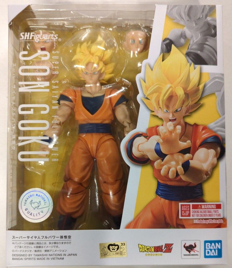 BANDAI SPIRITS S.H.Figuarts スーパーサイヤ人フルパワー 孫悟空 バンダイナムコ版