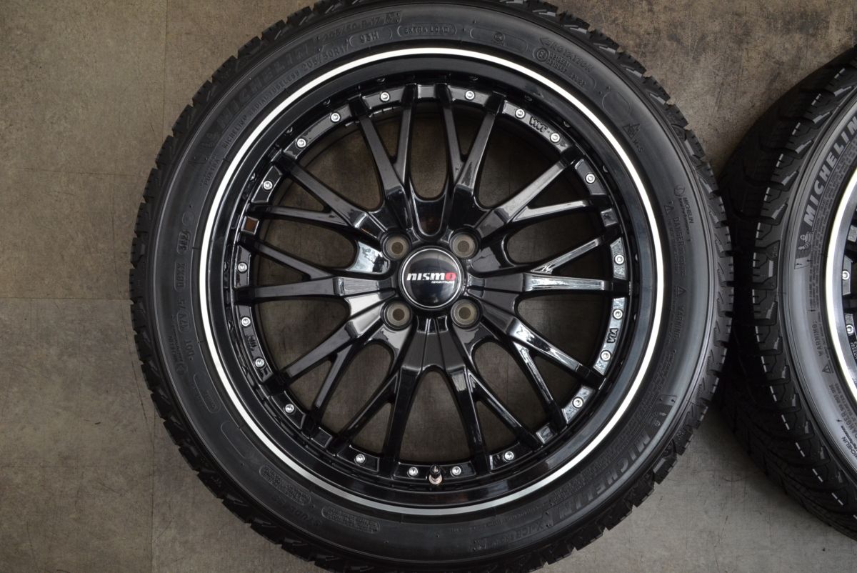 送料無料 スタッドレスタイヤホイールセット 2024年製 205/50R17 93Q