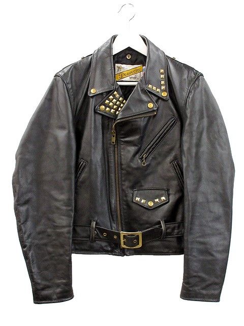 ショット SCHOTT PERFECTO ダブル ライダース ジャケット 38 ブラック 