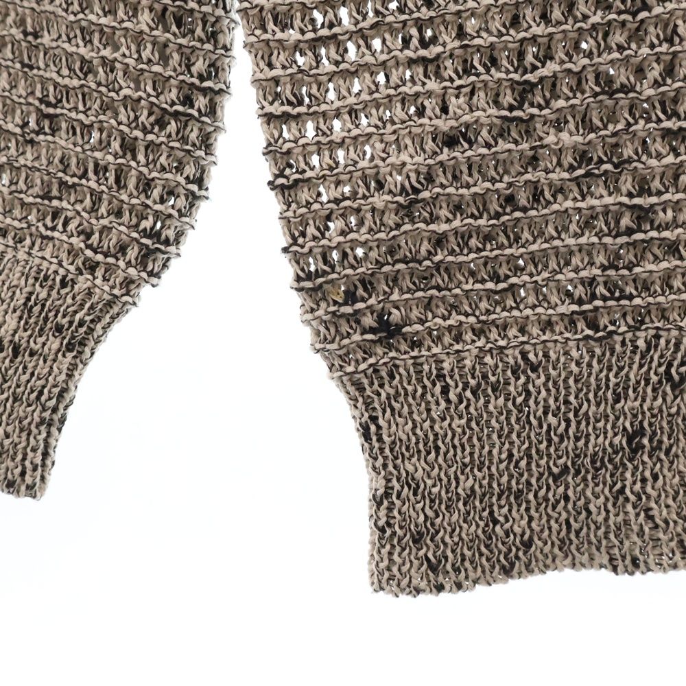 YOKE (ヨーク) 24SS MESH KNITTED CREWNECK SWEATER メッシュニット  