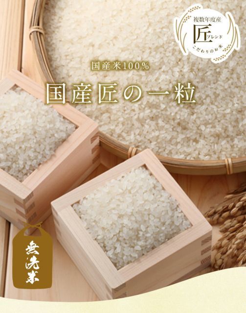 国産ブレンド無洗米5kg×4袋 20kg