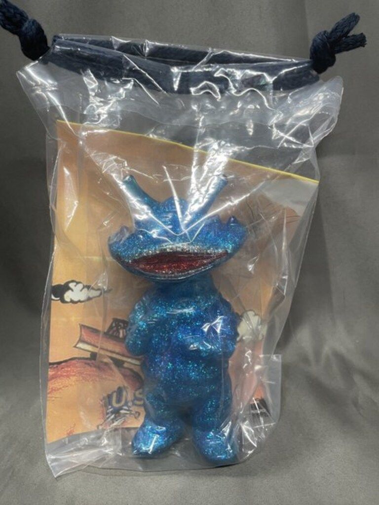 カネゴン(成形色ブルー)US TOYS★シャンプーボトルタイプ★ヘッダー付き U.S.TOYS シャンプーボトルタイプソフビシリーズ SBカネゴン