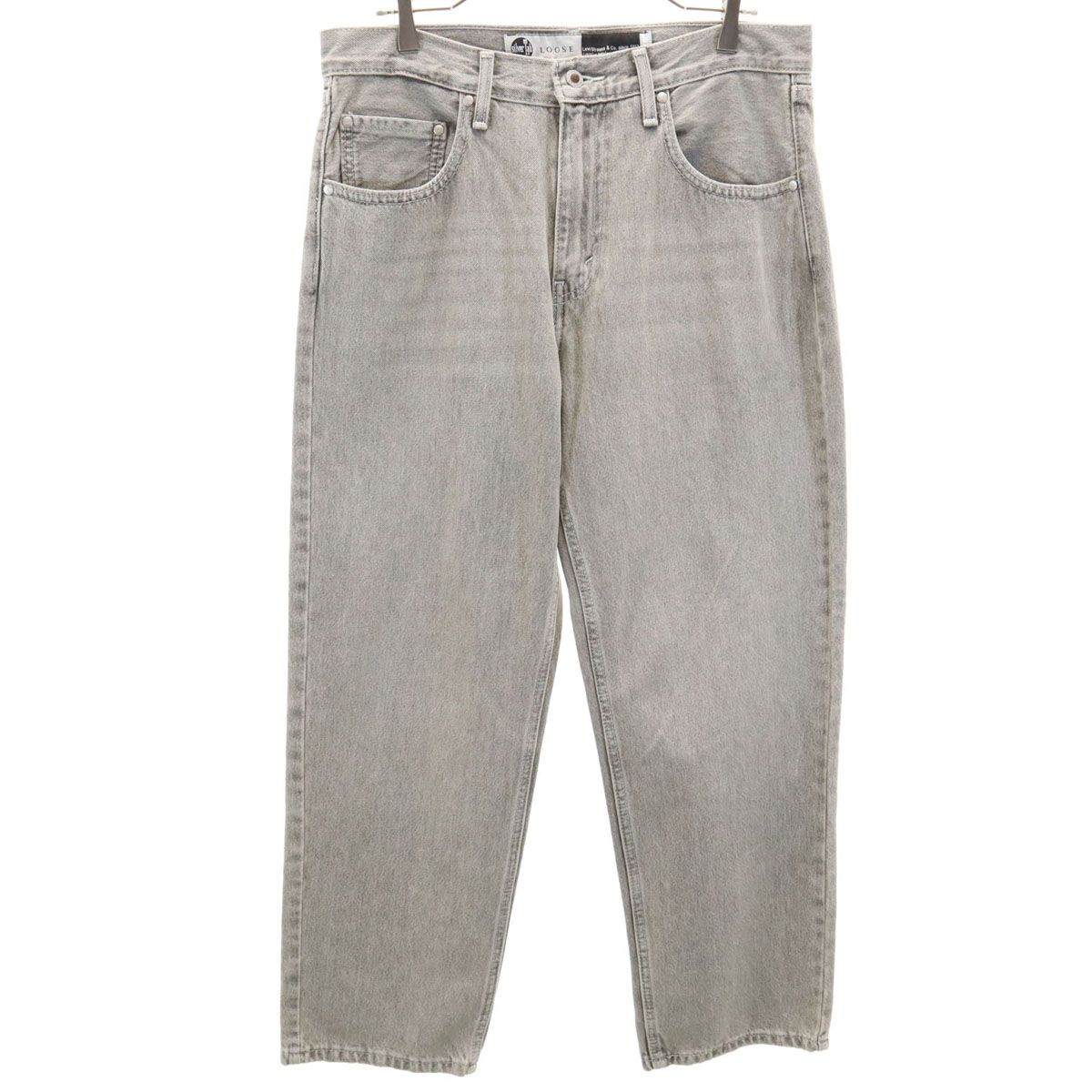 Levi's リーバイス silver Tab LOOSE デニムパンツ w32 グレー Levi's リーバイス silver Tab LOOSE デニムパンツ w32 グレー