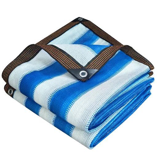 JINALEI日除けシェード屋外3M 6Mベランダ目隠し庭家窓日除け青色-白色屋根植物園芸用遮阳ネット 厚みを増した高密度ポリエチレン紫外線耐性があり