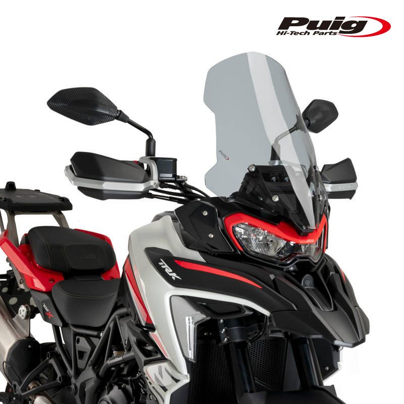 Puig 21754H TOURING SCREEN SMOKE BENELLI TRK 702 23-24 プーチ ツ－リングスクリーン