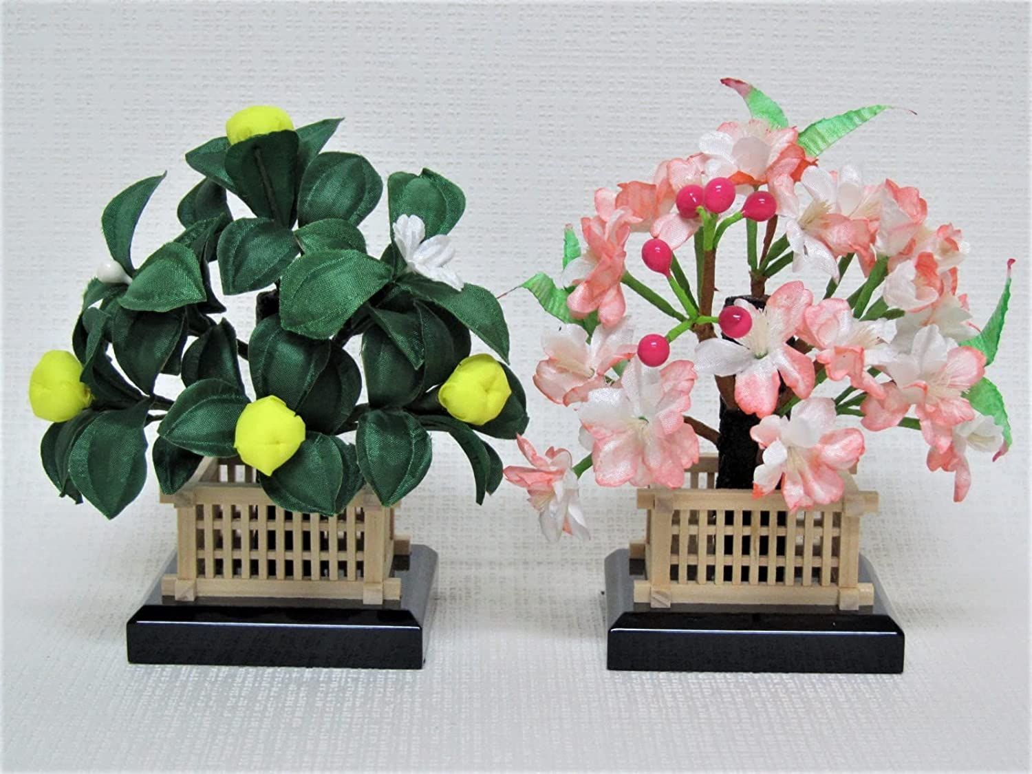 雛人形部品売り 桜橘 紅白梅 花飾り 雛人形用 ひな人形 桜橘
