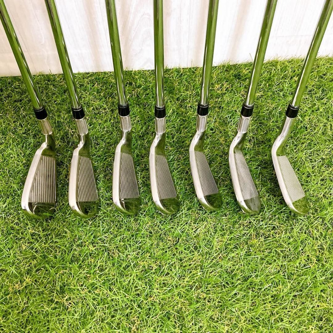 TaylorMade - 【豪華】M4 　7本セット　アイアンセット　純正スチール　S TaylorMade テーラーメイド M4 メンズアイアン 7本 純正スチール