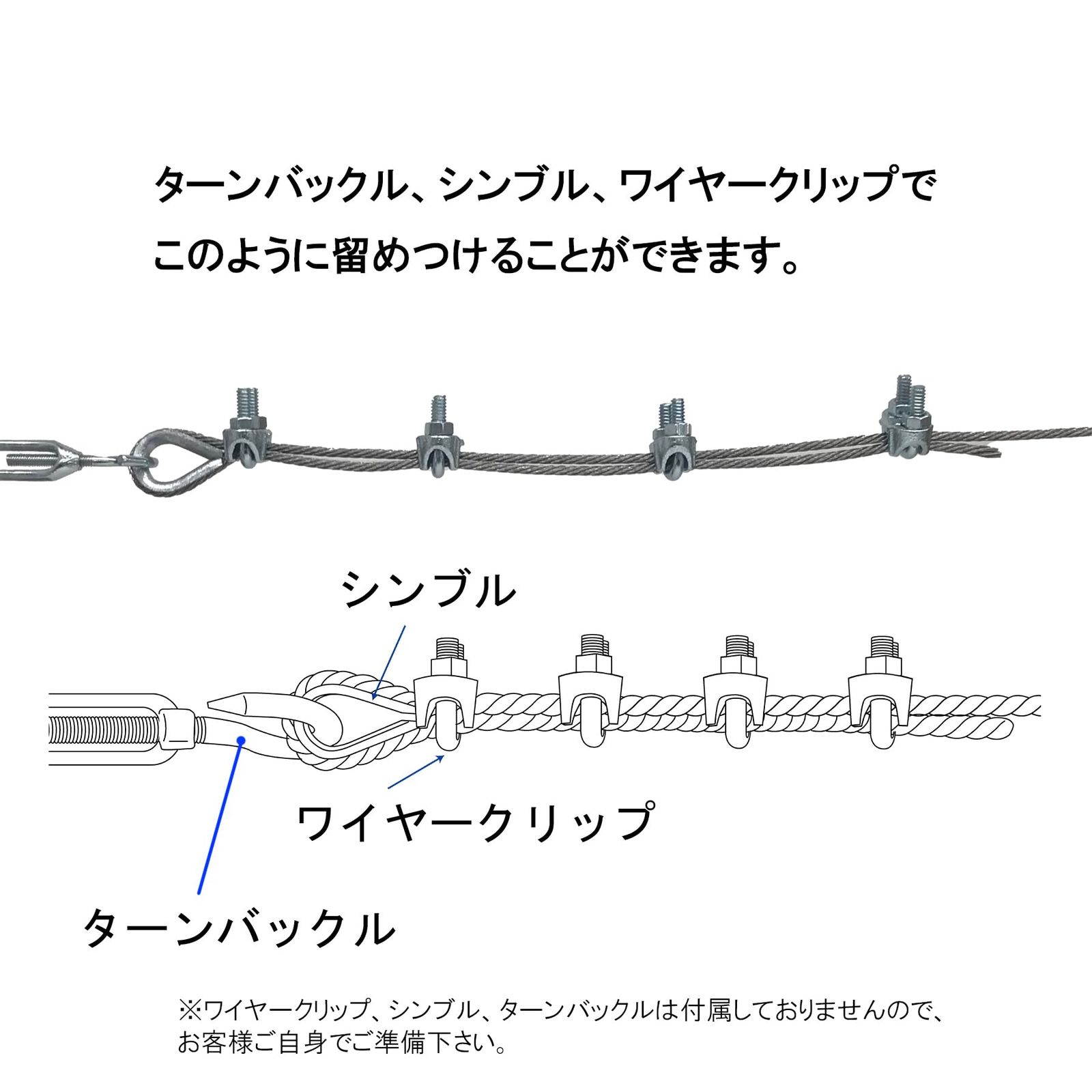 ダイドーハント ステンレス ナイロンコート ワイヤーロープ 〔クリア〕 直径 2.0mm x 長さ 50メートル巻 7×7構造 落下防止 防護柵 ピクチャーレール daidohant 10195656 HRDEVELOPMENT_JP