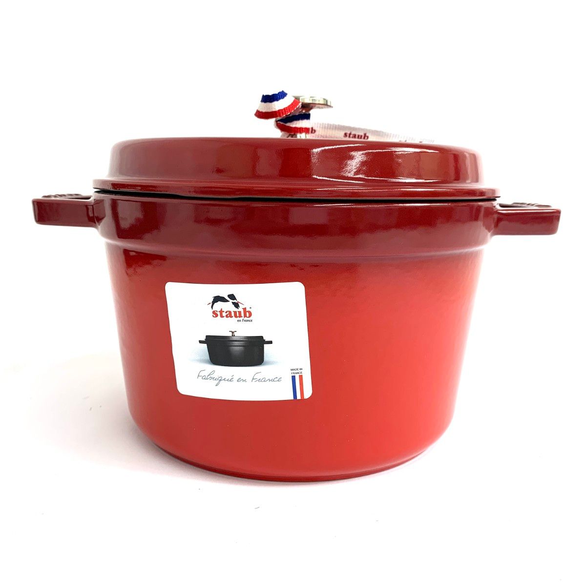 staub ストウブ グランドココットラウンド チェリー 1022857 レッド