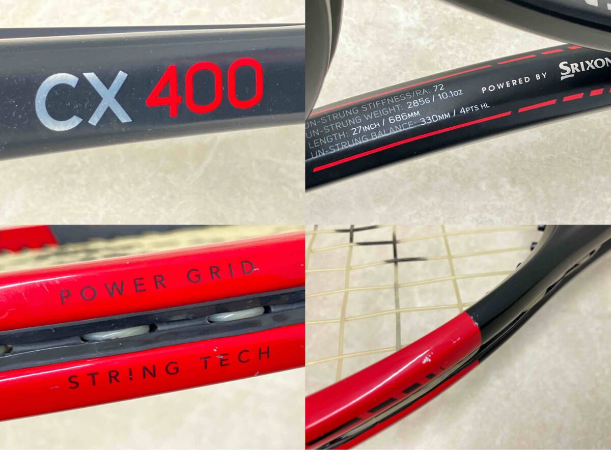 硬式テニスラケット DUNLOP SRIXON CX400 サイズ2 ダンロップ スリクソン WWW_OLIVIERBERNSTEIN_COM
