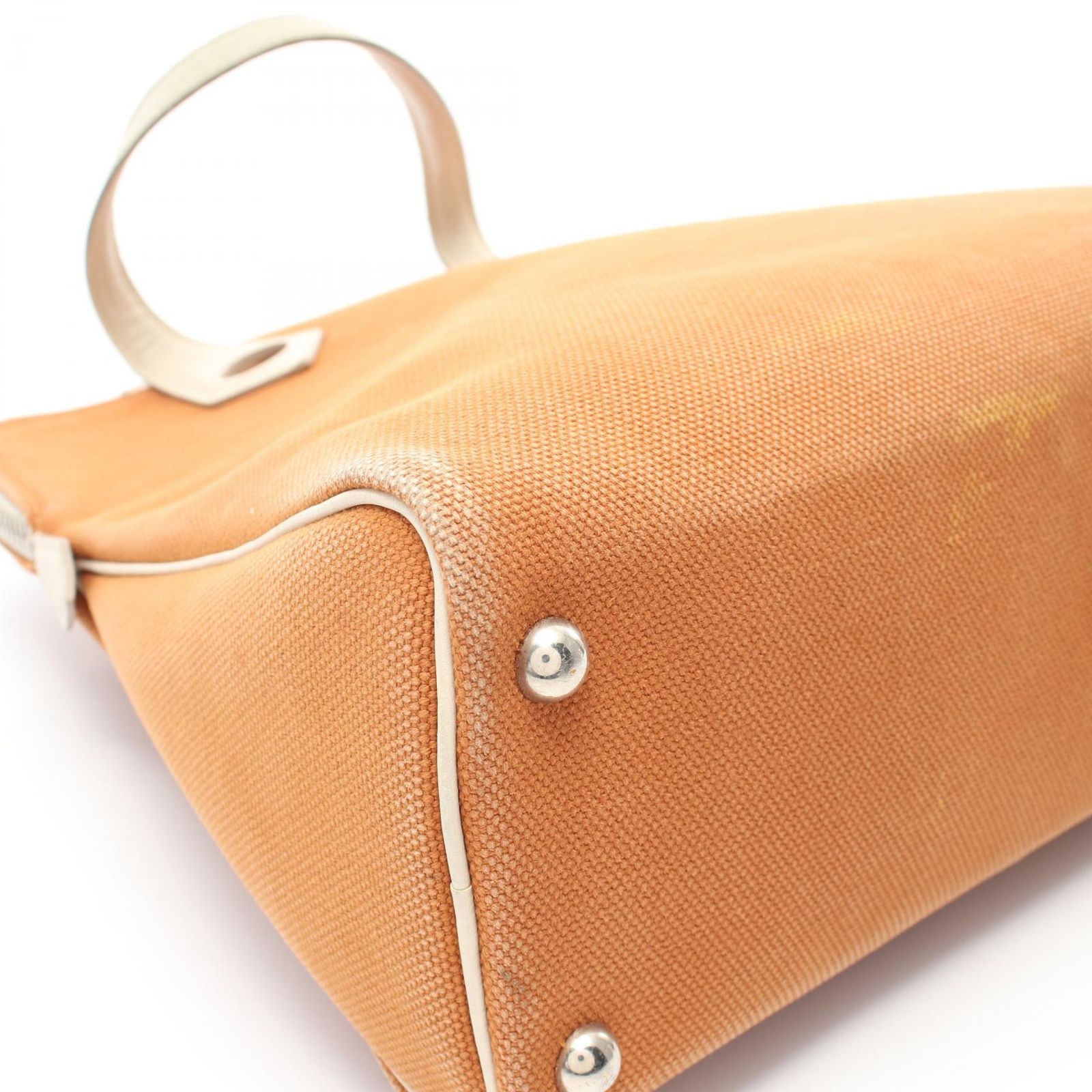 エルメス HERMES ハンドバッグ サック イブーPM ｵﾚﾝｼﾞ/J刻 ブラウン系 