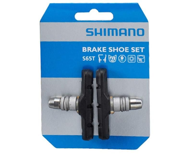 シマノ(SHIMANO) Vブレーキシュー 1ペア S65T Y8GP9804A - メルカリ