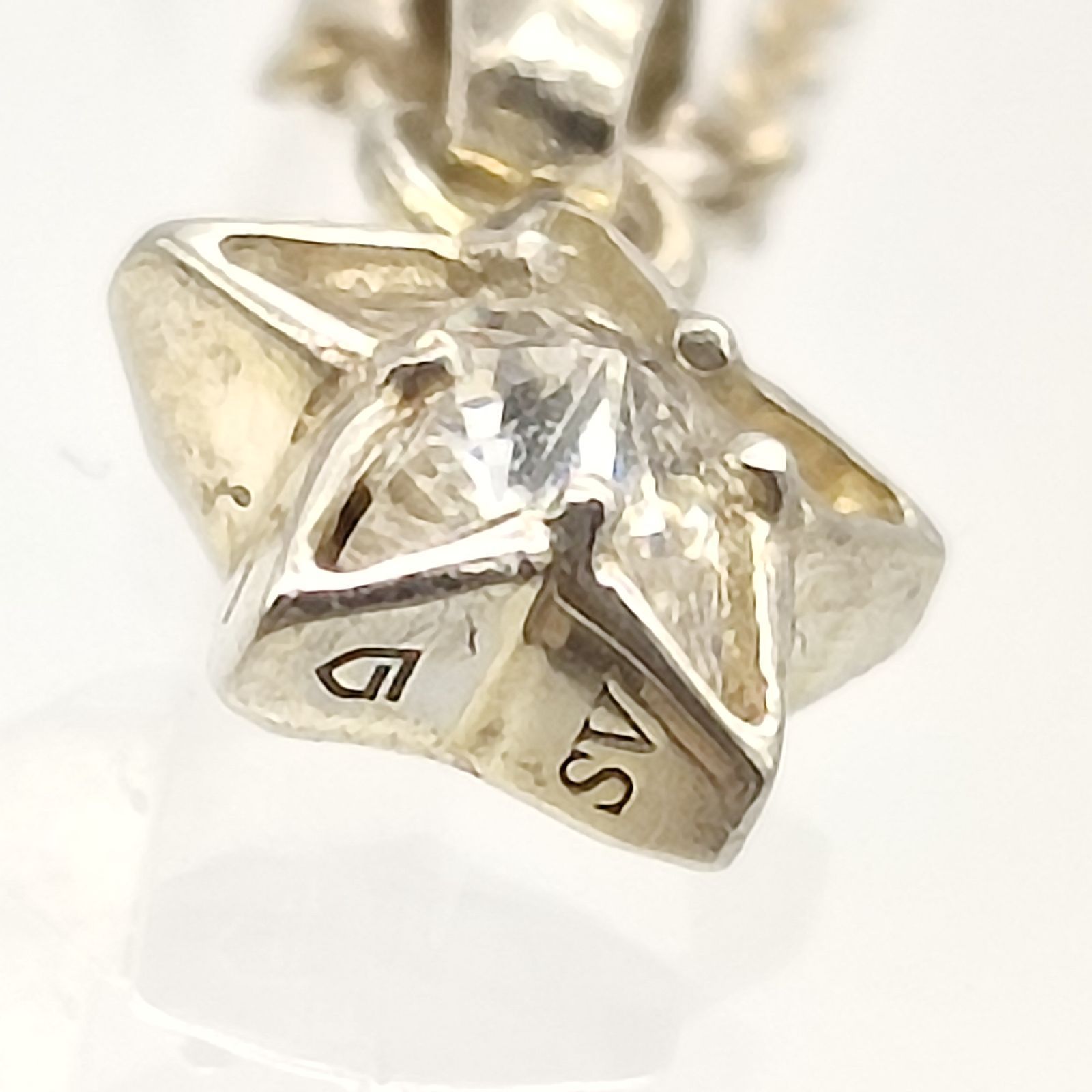 美品】GARNI ガルニ スターペンダント 星 SILVER シルバー925 ストーン