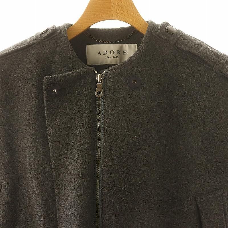 ADORE アドーア　ケープマント　ウール　ポンチョ ADORE アドーア ケープマント ウール ポンチョ 楽天市場】ケープ