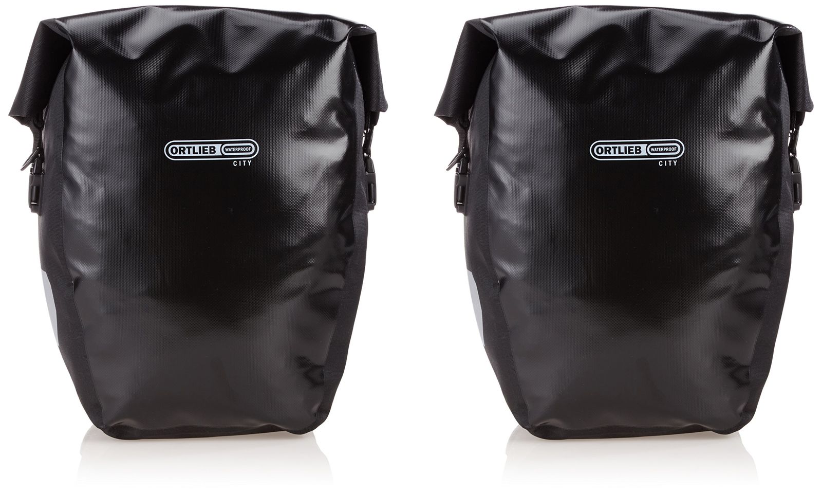 ORTLIEB(オルトリーブ) バックローラー シティ ブラック 40L(ペア) サイドバッグ 【並行輸入品】F5002 [ブラック]