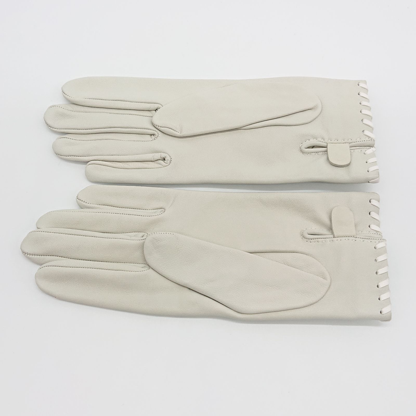 8589 未使用品☆HERMES エルメス メドール レザーグローブ 羊革手袋 未使用 HERMES の革手袋 8589 未使用品☆HERMES エルメス