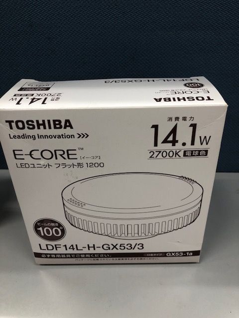 TOSHIBA LEDユニットフラット LDF14L-H-GX53/3 - メルカリ