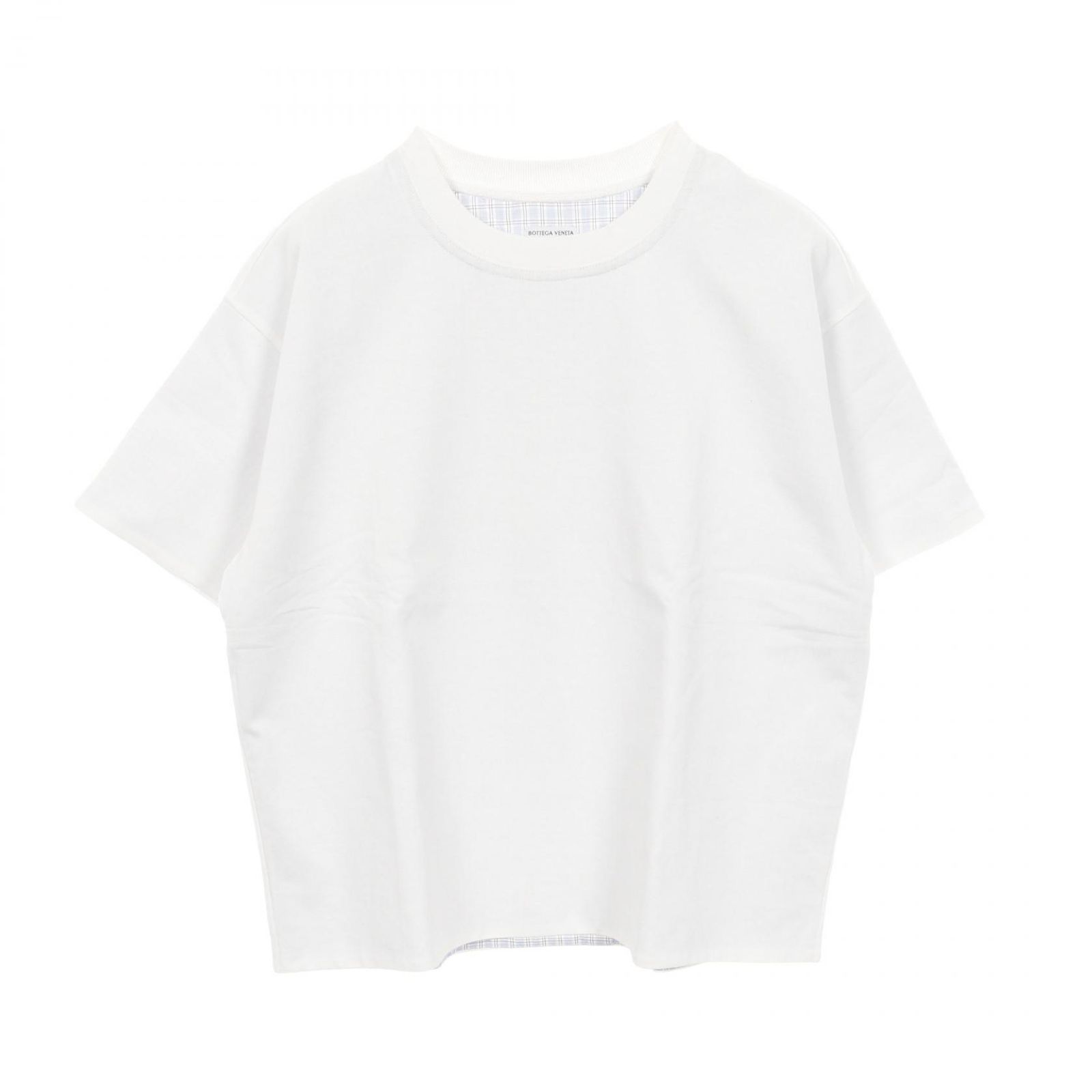 ボッテガヴェネタ BOTTEGA VENETA カットソー ダブルレイヤー コットン Tシャツ レディース Used A