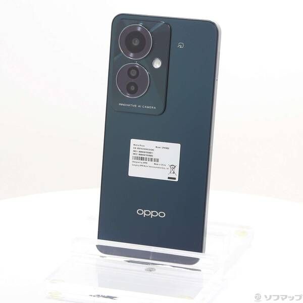 スマートフォン・携帯電話 〔品〕 OPPO Reno11 A 128GB ダークグリーン