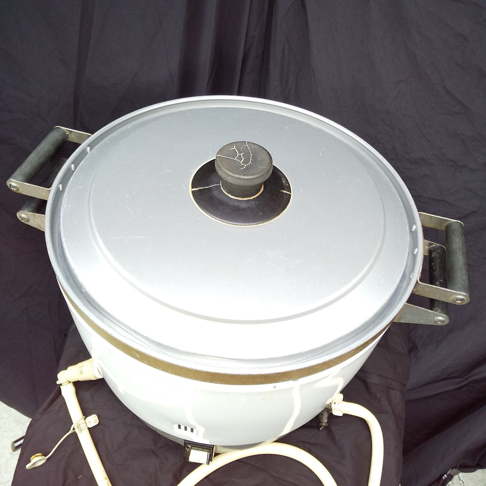 □パロマ LPガス用 炊飯器 PR-6AS-1 6L 3升 業務用 飲食店 食堂