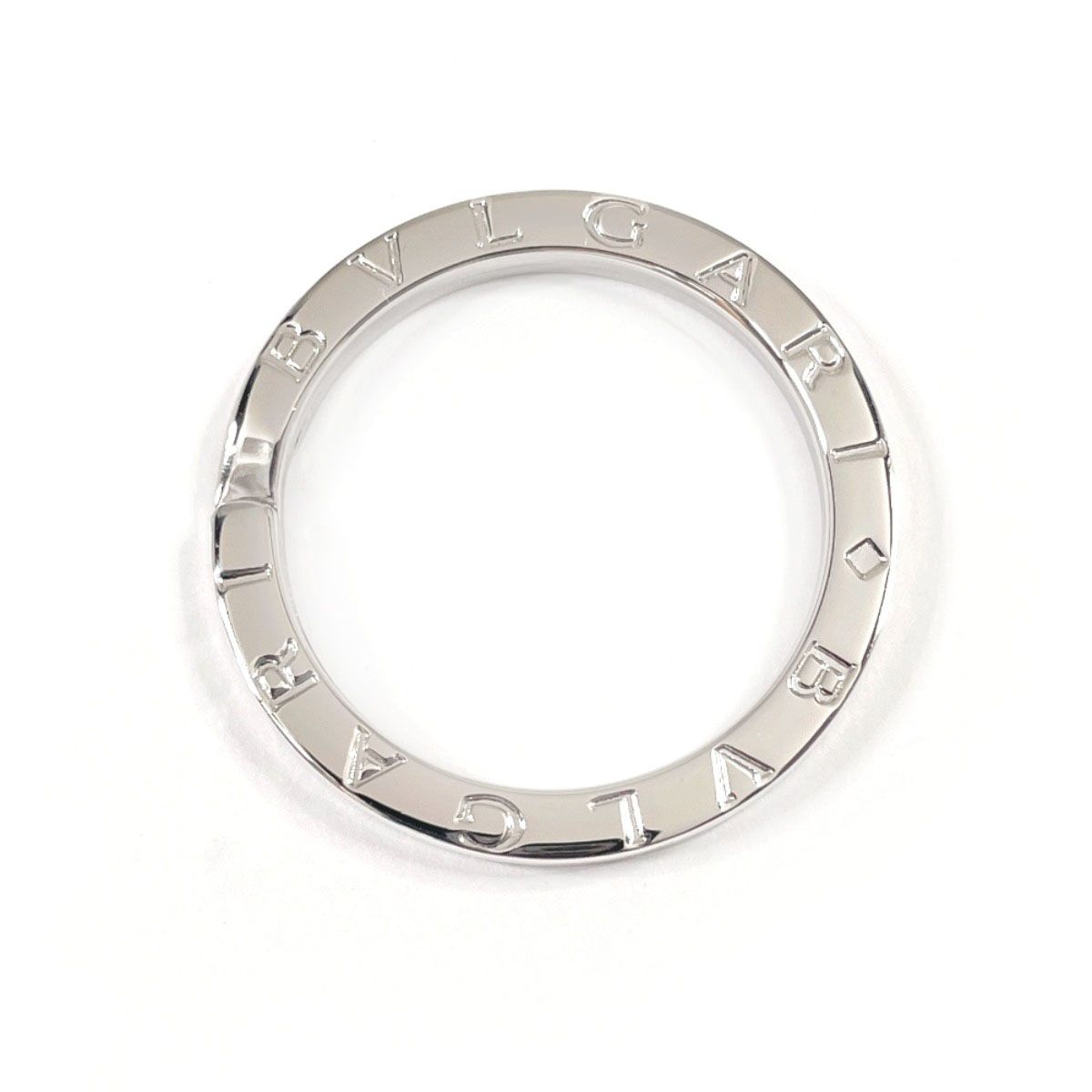 ブルガリ キーホルダー キーリング シルバー