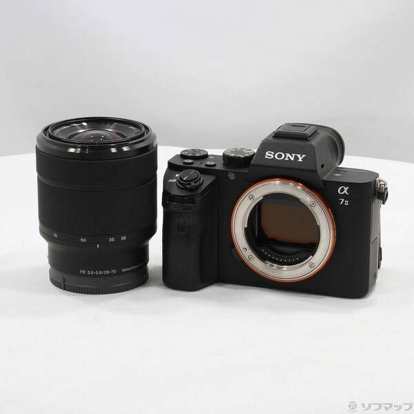 α7II ズームレンズキット ILCE-7M2K ショット数9809 おまけ付き α7II ズームレンズキット ILCE-7M2K ショット数9809 おまけ付き