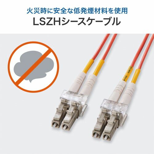 メガネ型光ファイバケーブル HKB-LCLC5-01N