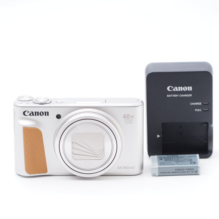 Canon キヤノン PowerShot SX740 HS シルバー PSSX740HSSL - メルカリ