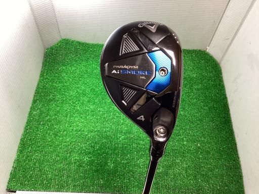 新品・PARADYM Ai SMOKE・U4・21°・S・ユーティリティ 中古