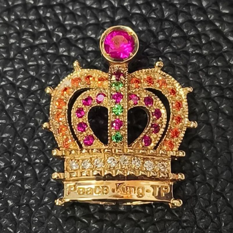 美品】K14 クリスティーナハン Peace King-TP クラウンモチーフ 