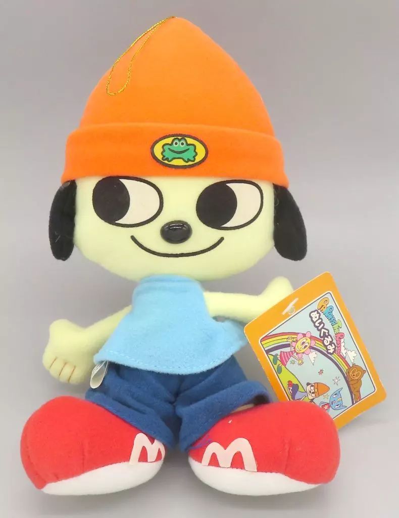 タグ付き パラッパラッパー パラッパ ぬいぐるみ 平成レトロ タグ付き パラッパラッパー パラッパ ぬいぐるみ 平成レトロ