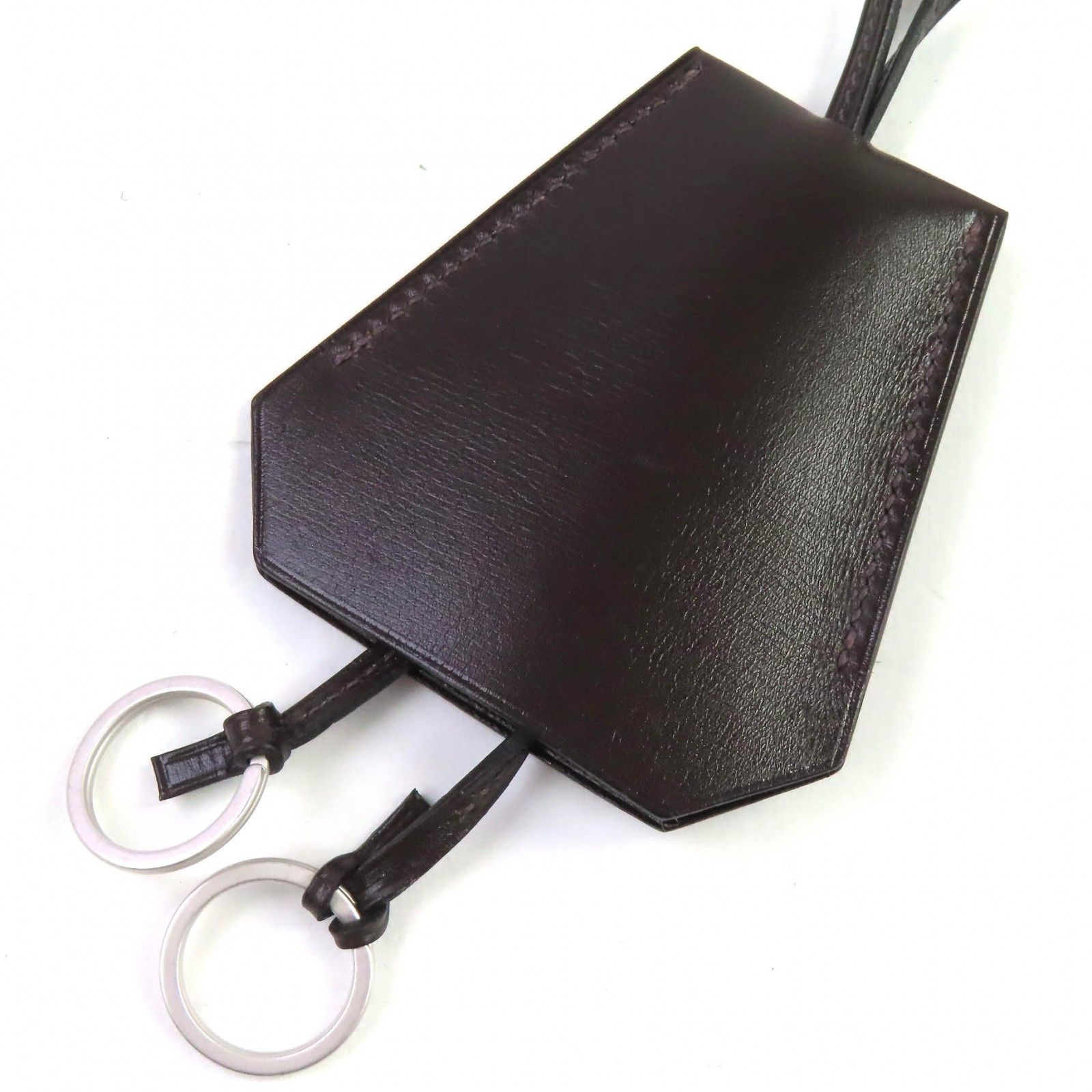 極美品△HERMES エルメス クロシェット ネックレス レザー